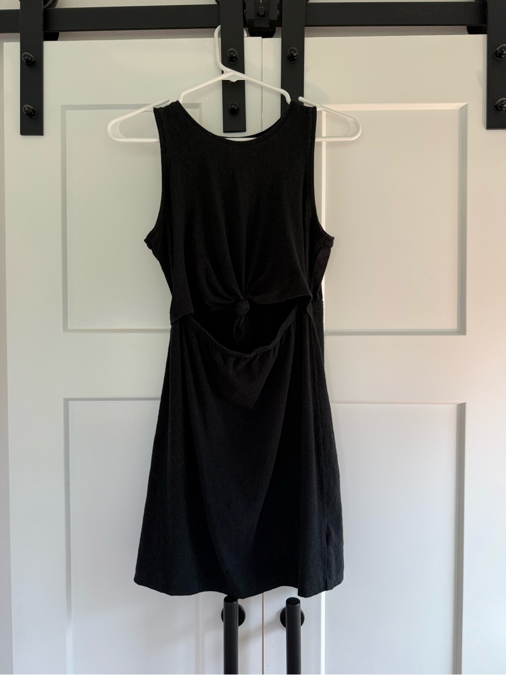 Aerie Black Cutout Dress